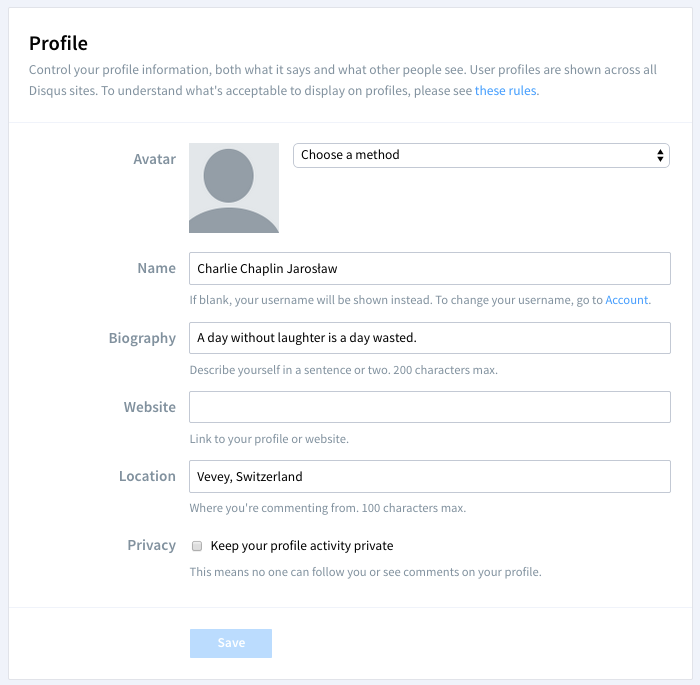 Disqus Backlink